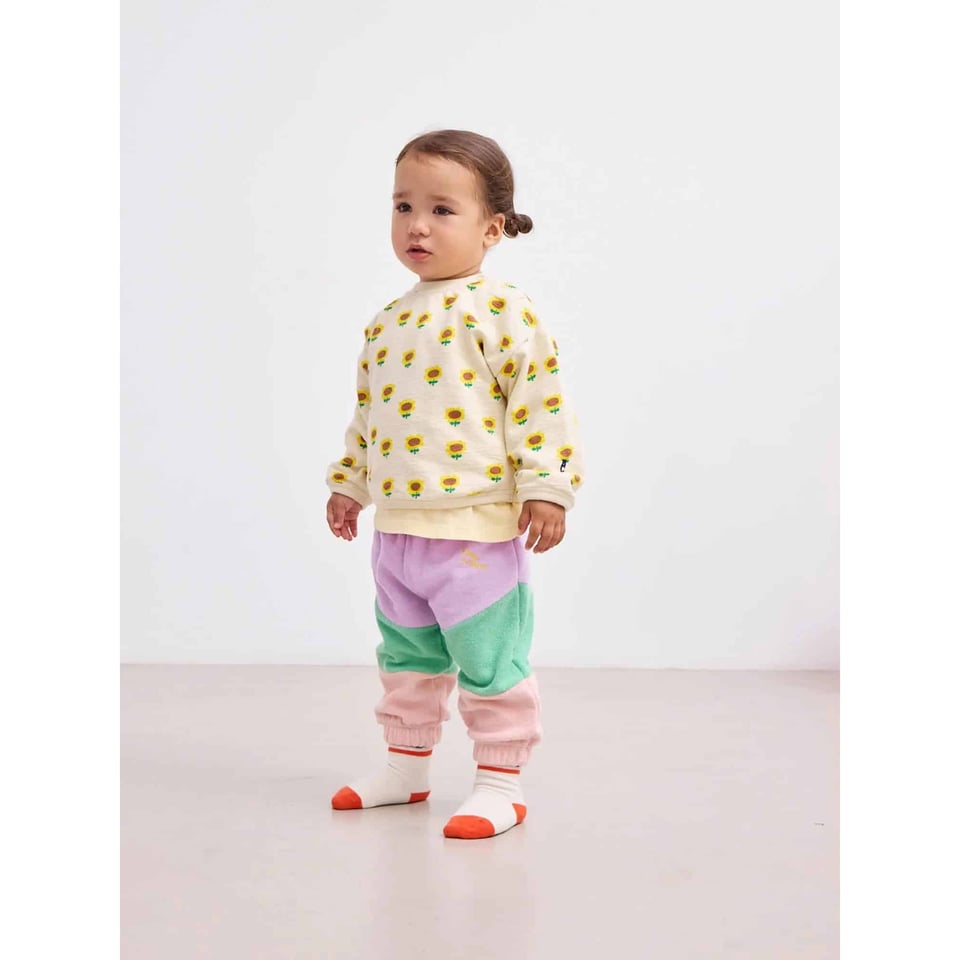 Bobo Choses Lila Color Block Jogging Pants