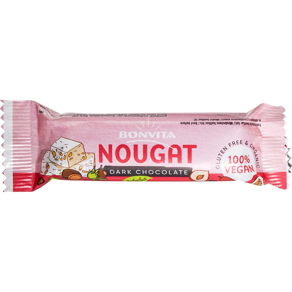 Dark Chocolate Nougat Bar