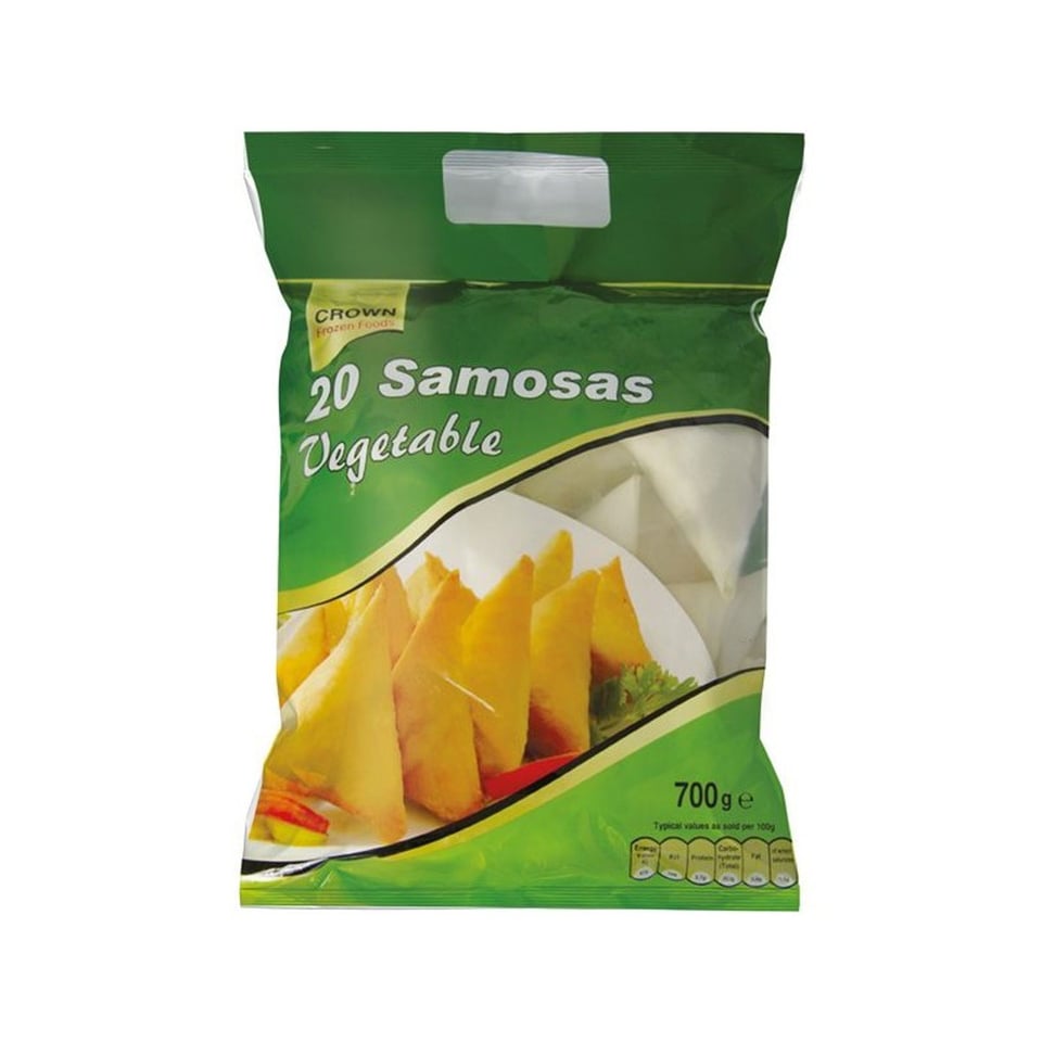 Crown Veg Samosa 20Pcs