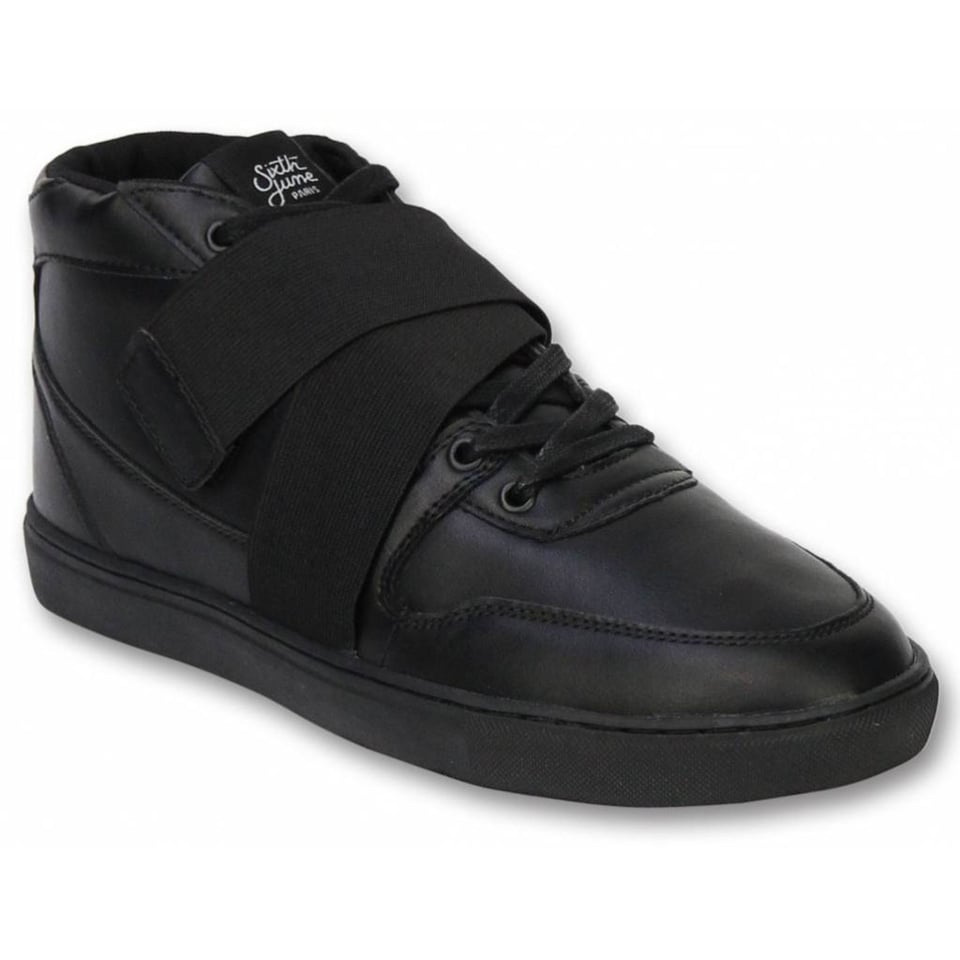 Heren Schoenen - Heren Sneaker Nation Strap - Zwart