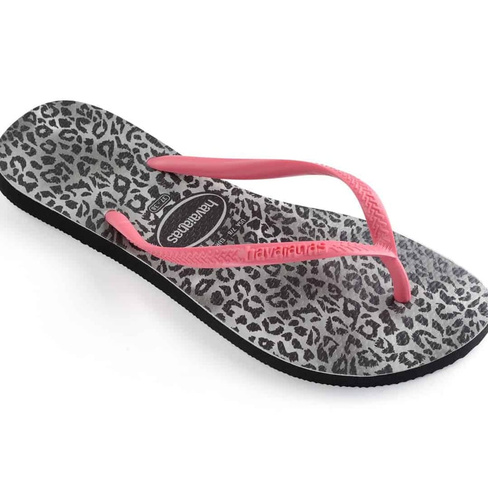 Havaianas Kids Slim Leopard Black