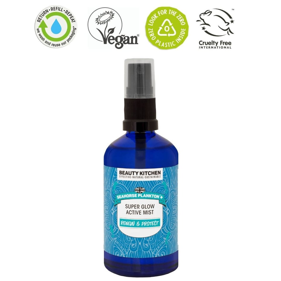 Beauty Kitchen Hydraterende Fixing Spray Seahorse Plankton - 100ml