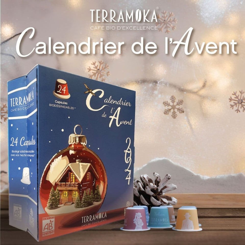 Terramoka biologische koffie adventskalender