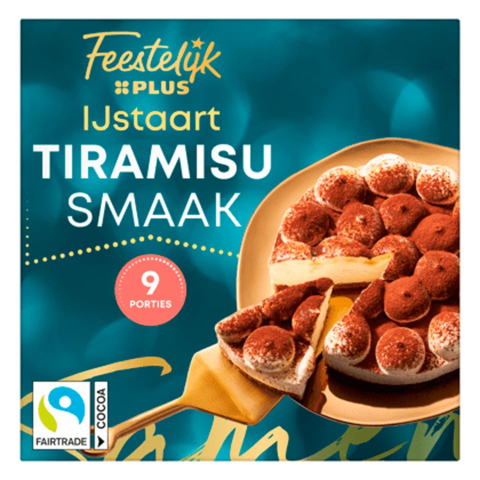 Feestelijk PLUS Tiramisu Ijstaart