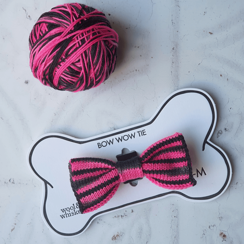 Hand-Dyed Dog Bow Tie Collection