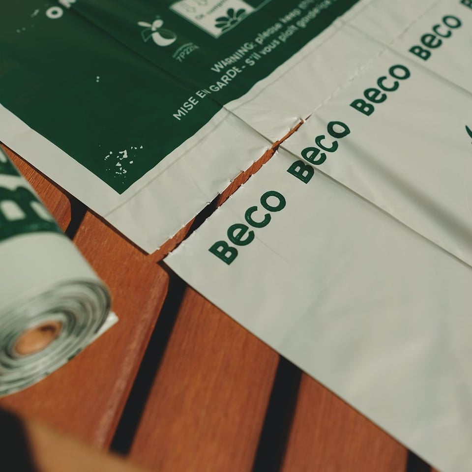 Beco Bags - Poepzakjes composteerbaar - 8 x 12 zakjes