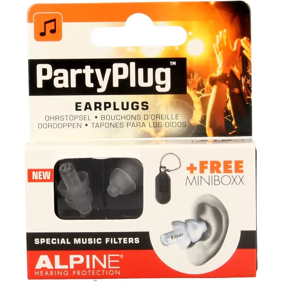 Alpine Earplugs Partyplug 1pr 2