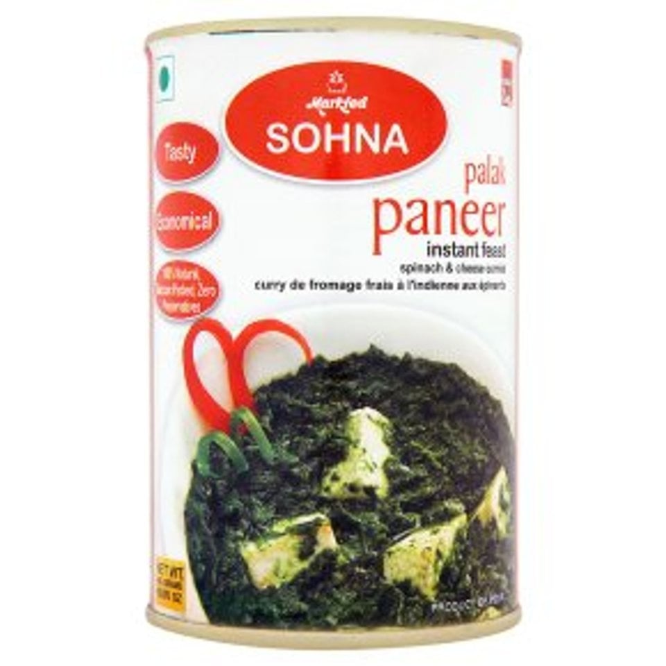 Sohna Palak Paneer 450Gr