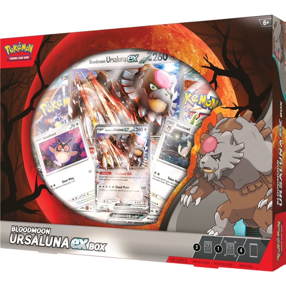 Pokémon Bloodmoon Ursaluna EX Box