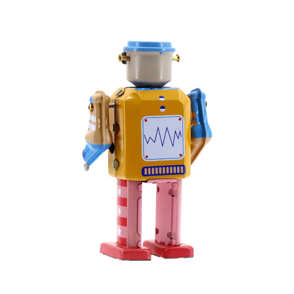 Mr & Mrs Tin Robot Electro Bot