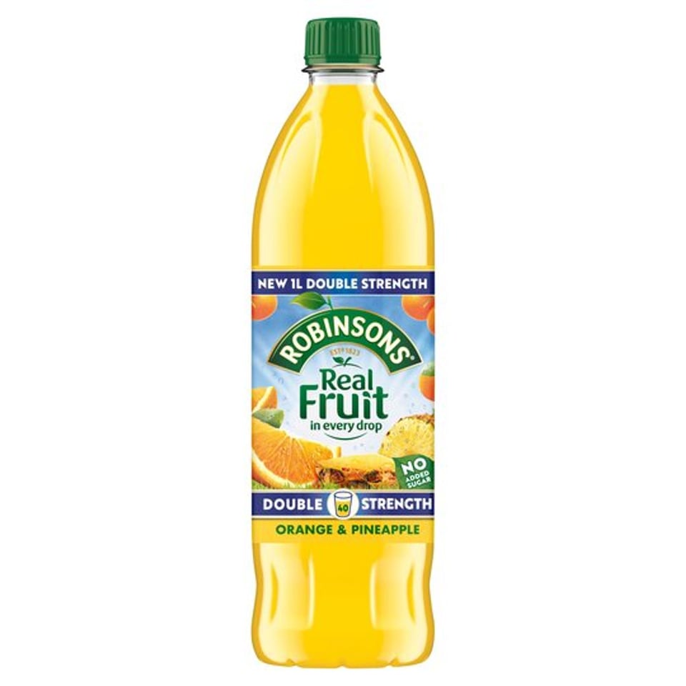 Robinson Double Concentrate Orange/Pineapple 1l