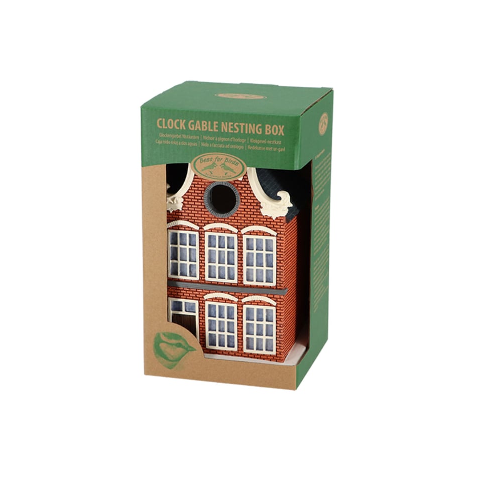 Esschert Design Nestkast Gevelhuis Klokgevel