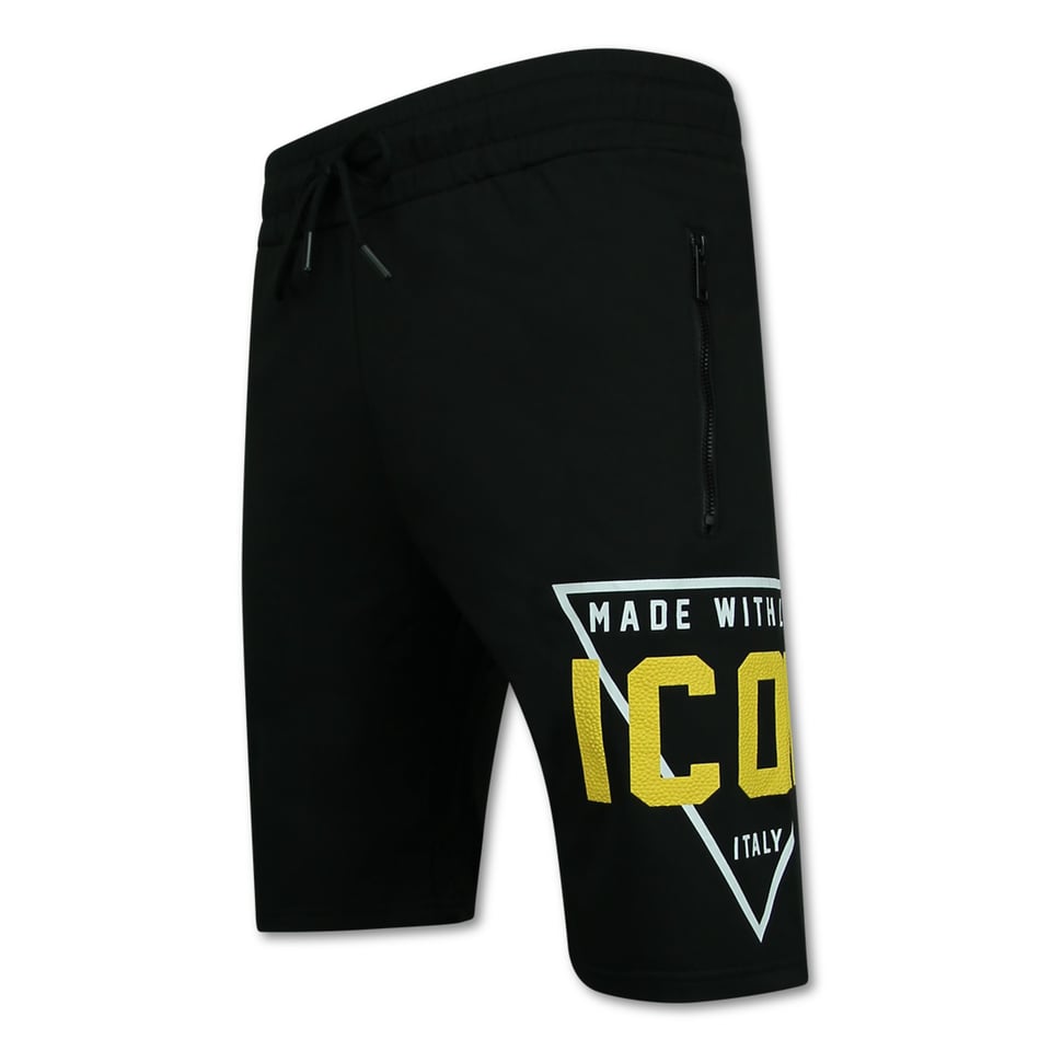 Zomerset Heren ICON - Twinset ICON - Combisets - 11818 - Zwart/ Geel