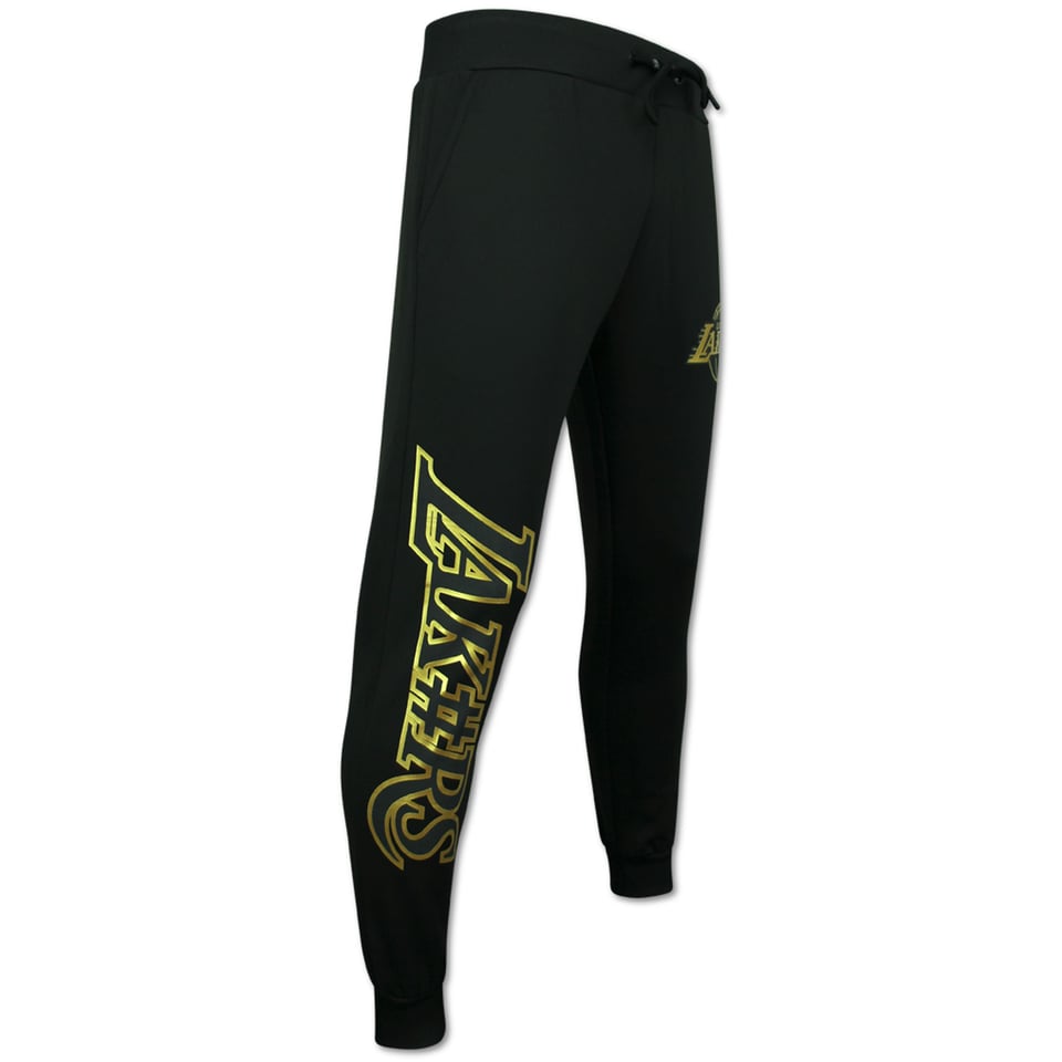 Lakers Joggingpak Heren - Lakers Trainingspakken Heren - Huispak Heren Volwassenen - 3793 - Zwart/Goud