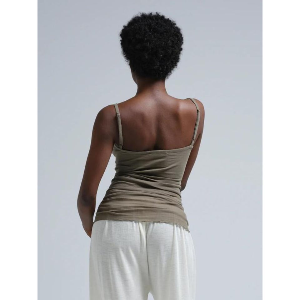 Seamless Basics Cotton Spaghetti Tea Leaf