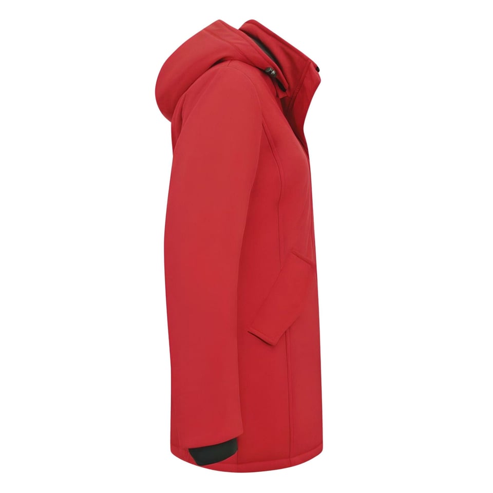 Dames Winterjas Parka - Slim Fit - Rood