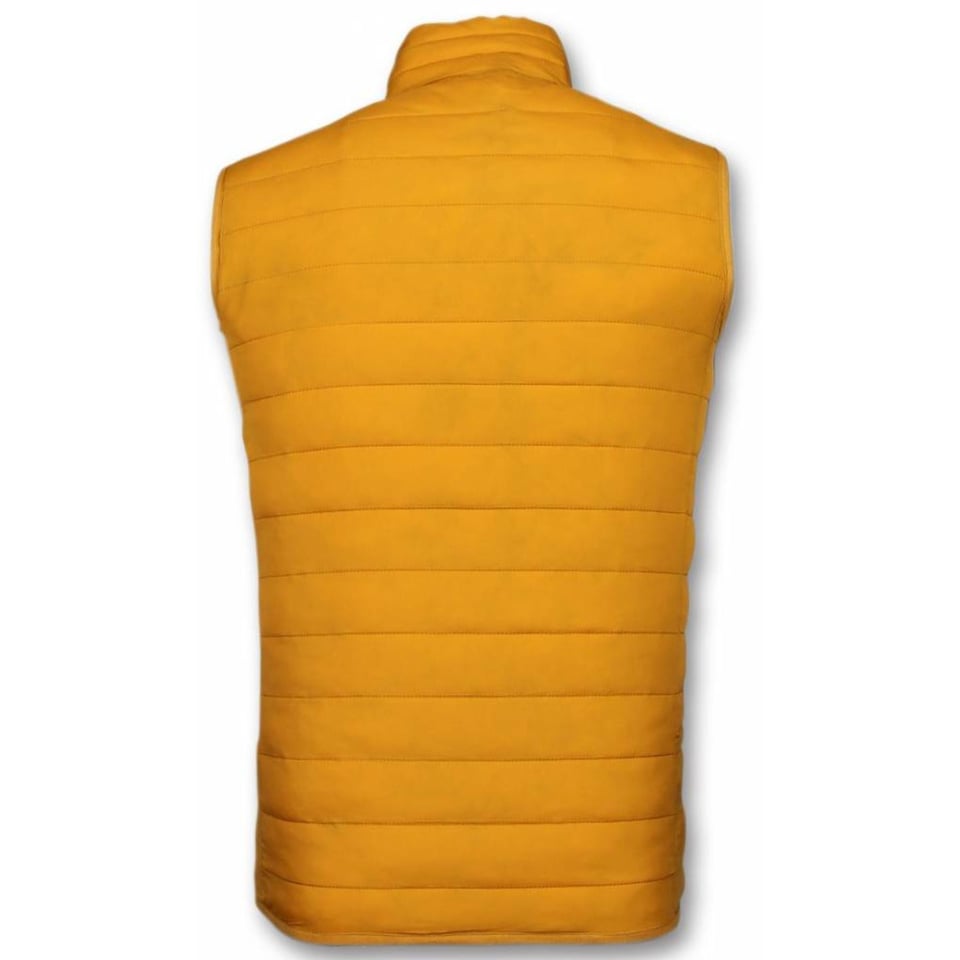 Bodywarmer Heren - Casual Bodywarmer - Geel