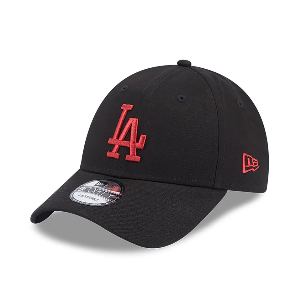 LA Dodgers League Essential Black 9FORTY Adjustable Cap