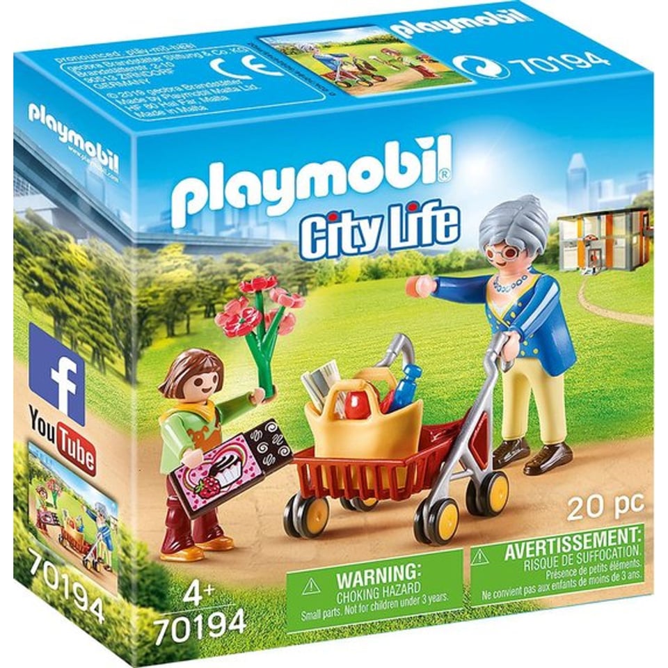 Playmobil 70194 Oma Met Rollator