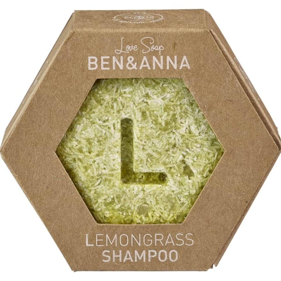 Ben & Anna Love Soap Lemongrass Shampoo Bar