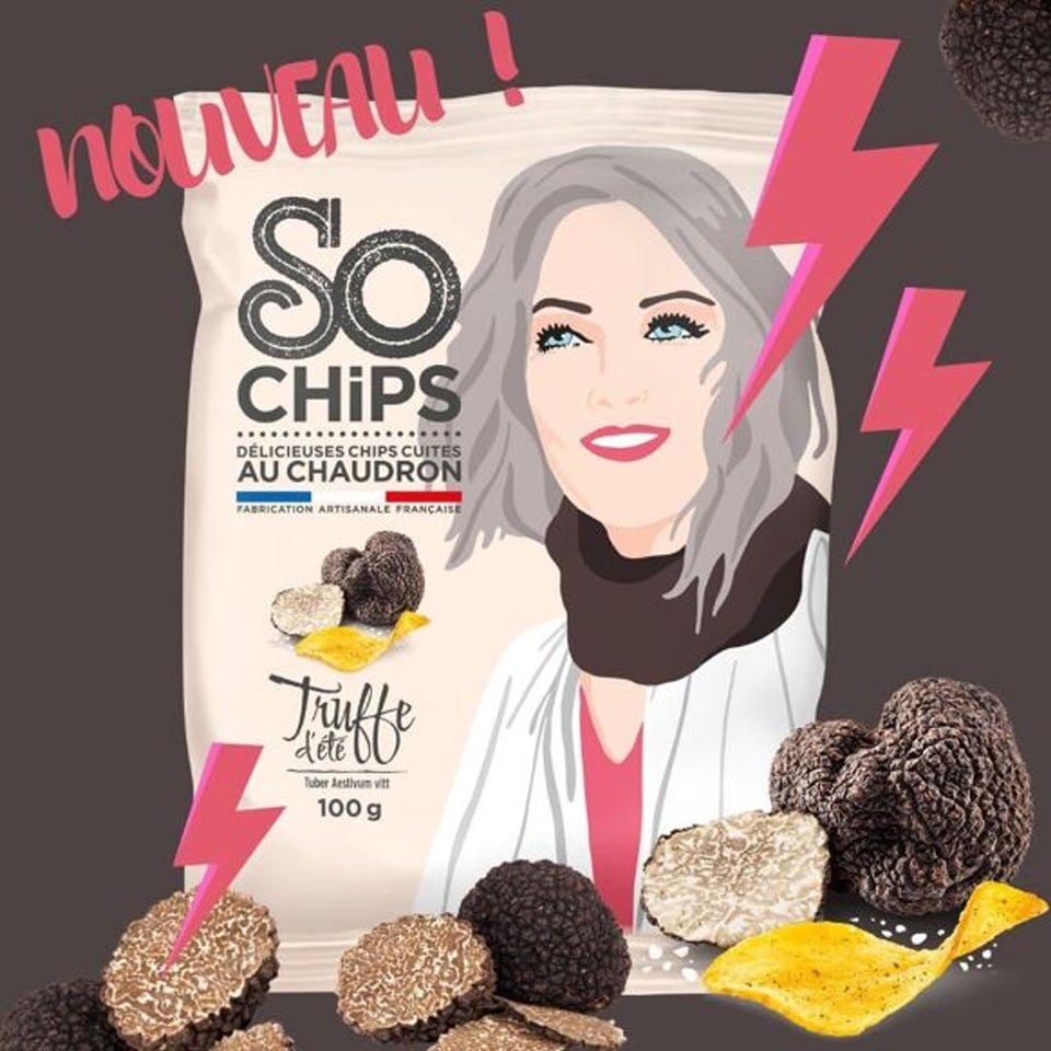 Truffelchips 100g Ambachtelijk kwaliteitslabel