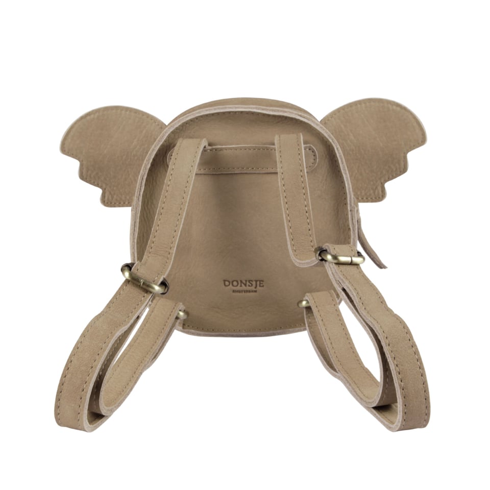 Donsje Kapi Classic Backpack Koala Truffle Nubuck