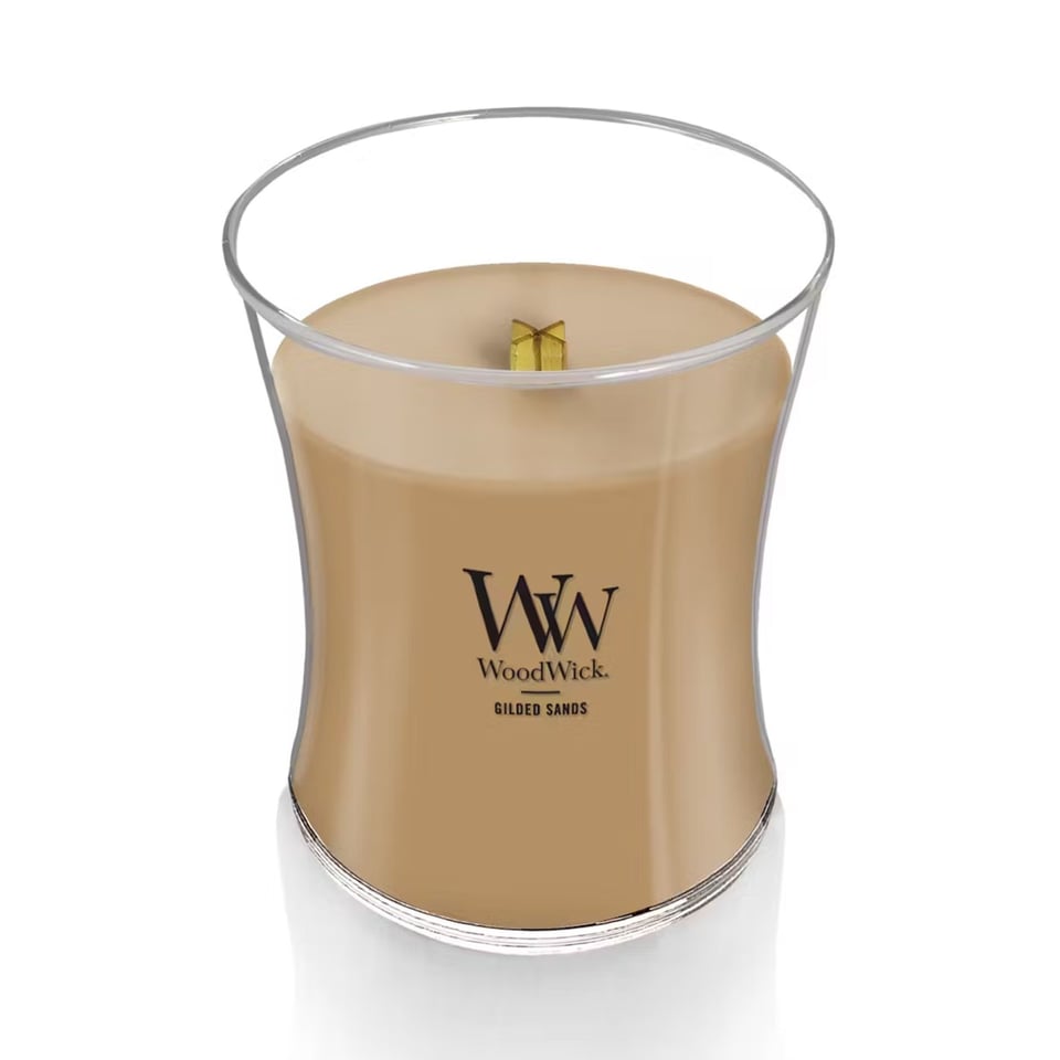 Woodwick Gilded Sands Kaars Medium