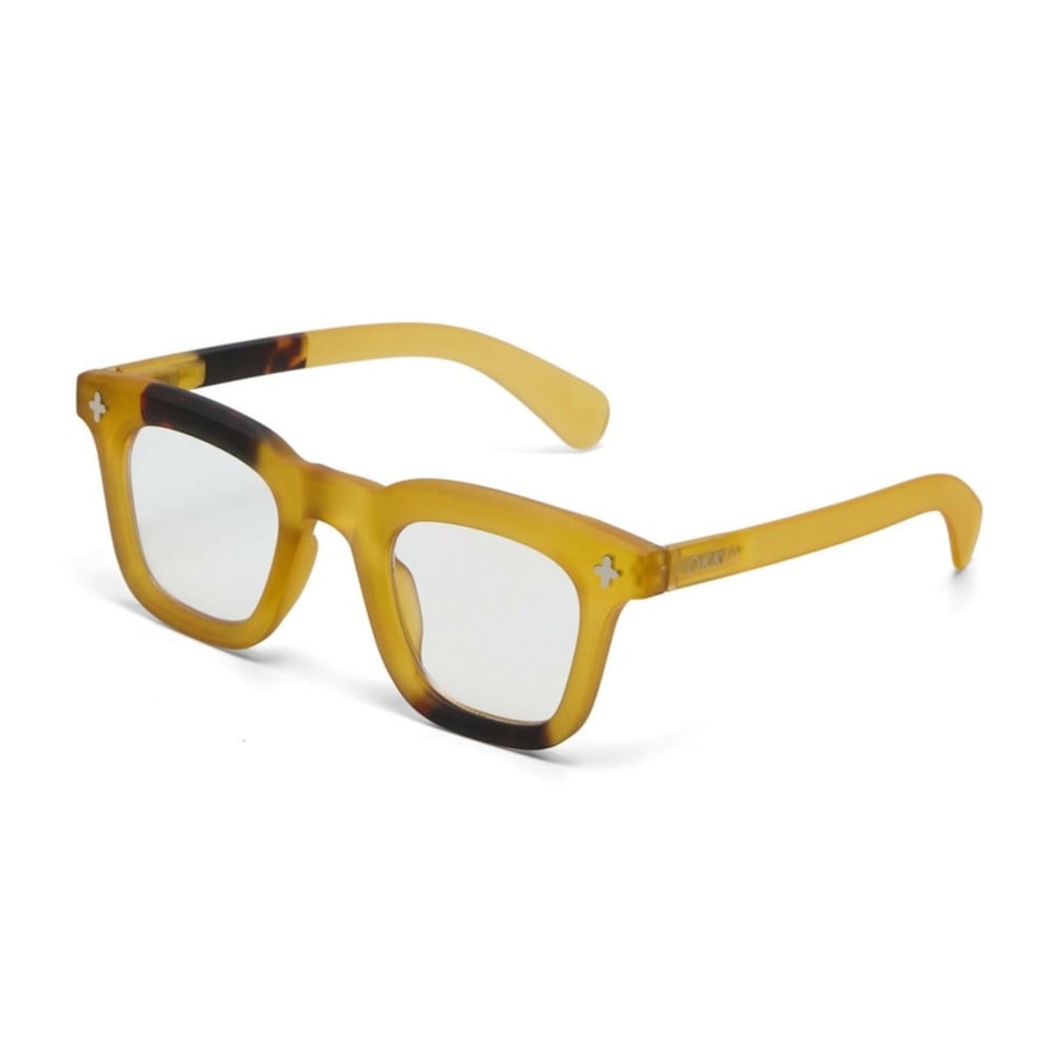 Leesbril FIRENZE Square Yellow Havana OK058Y3H