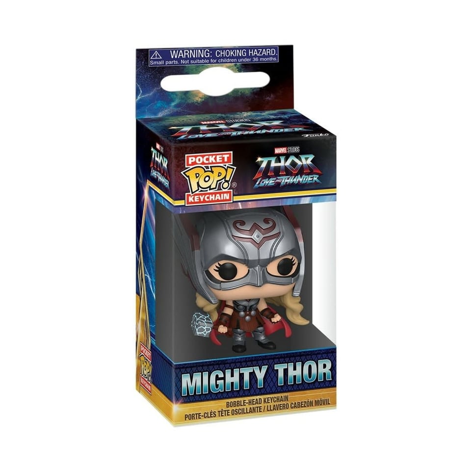 Pocket Pop! Keychain Thor Love and Thunder - Mighty Thor