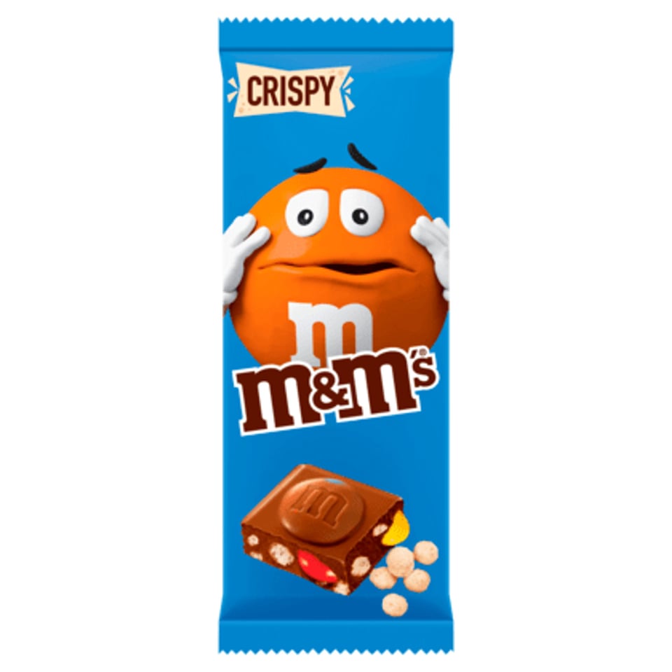 M&M'S Melk Chocololade Crispy Reep