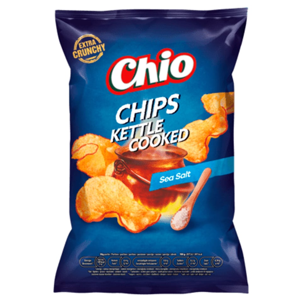 Chio Kettle Cooked Chips Sea Salt