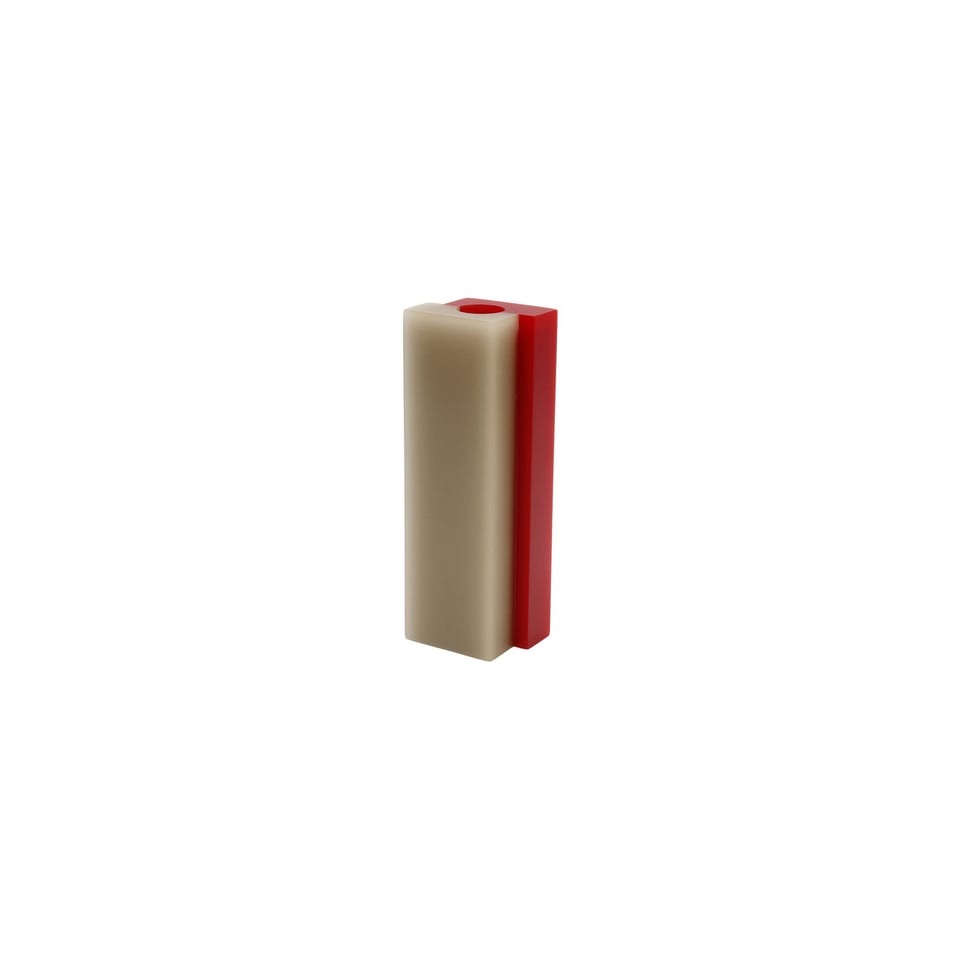 Vaas Versa Hoog Beige-Rood