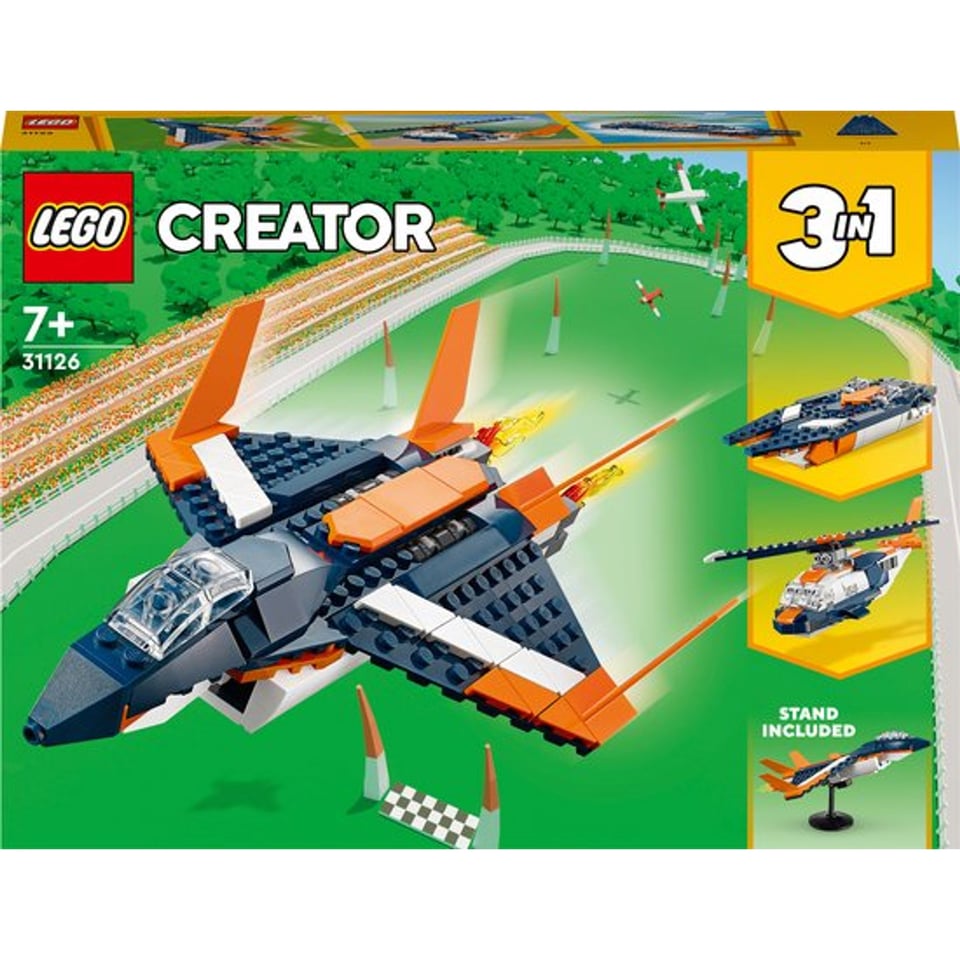Lego Creator 31126 Supersonisch Straalvliegtuig