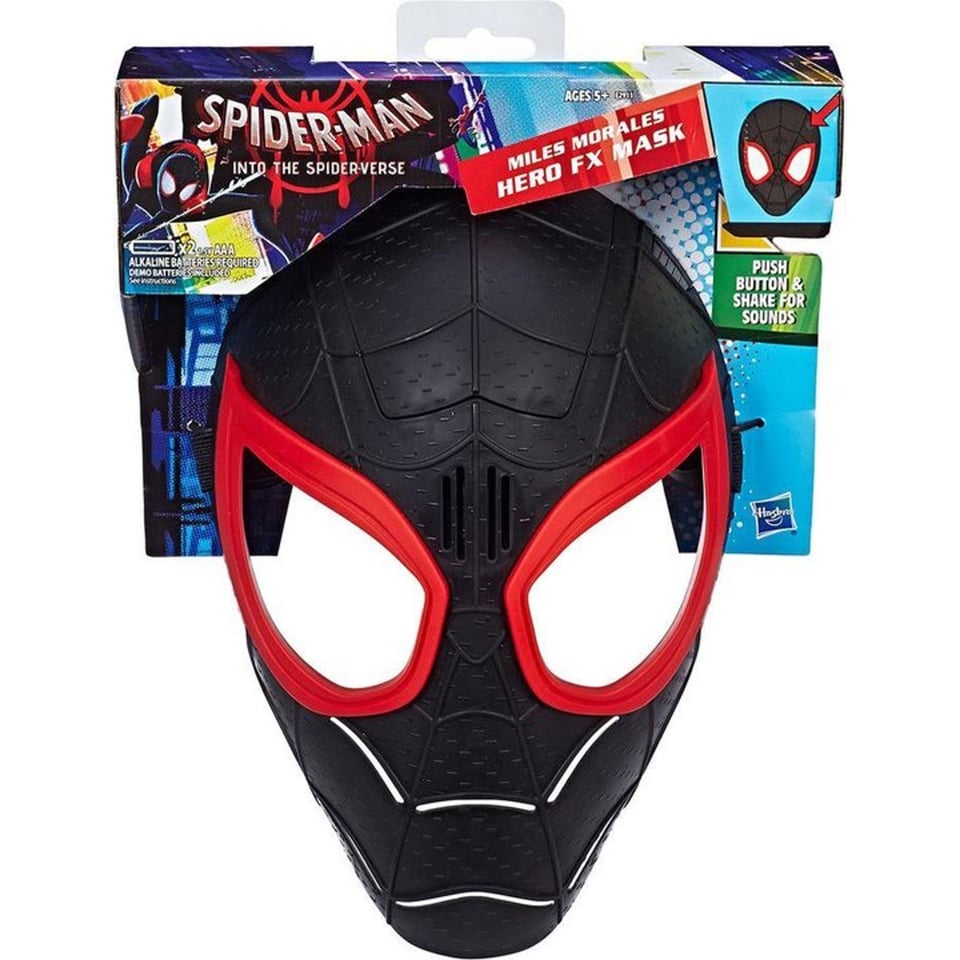 Spiderman Movie Hero Miles Fx Mask Assorti