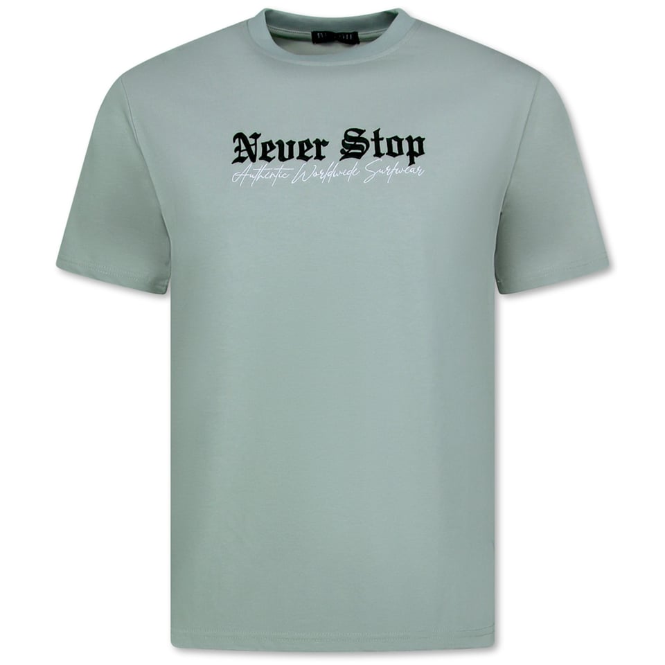 Oversized T Shirt Heren - T Shirt Heren Met Print - Funny Shirt - 700 - Grijs