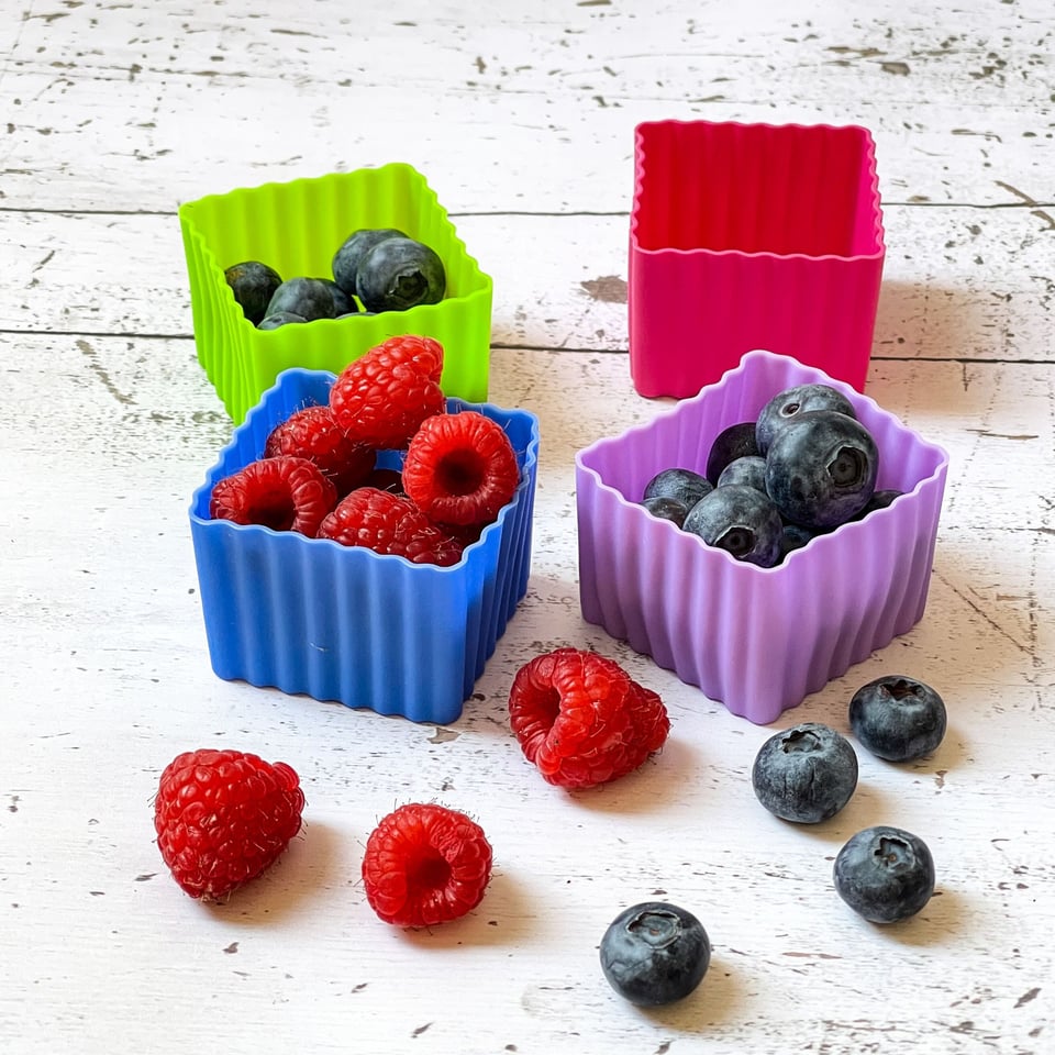 Yumbox Set Van Siliconen Bakjes