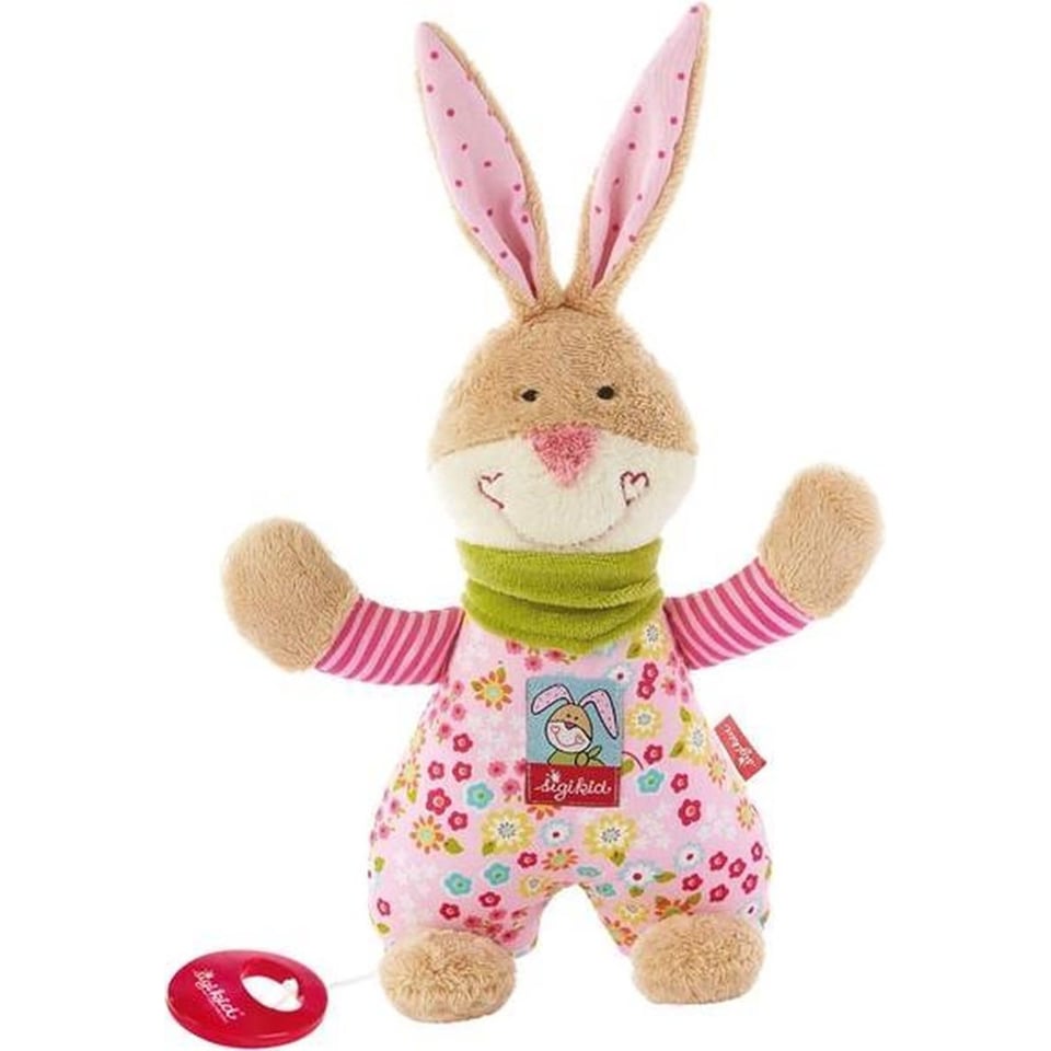 Sigikid Knuffel Met Muziekdoosje Bungee Konijn 23 Cm 0+