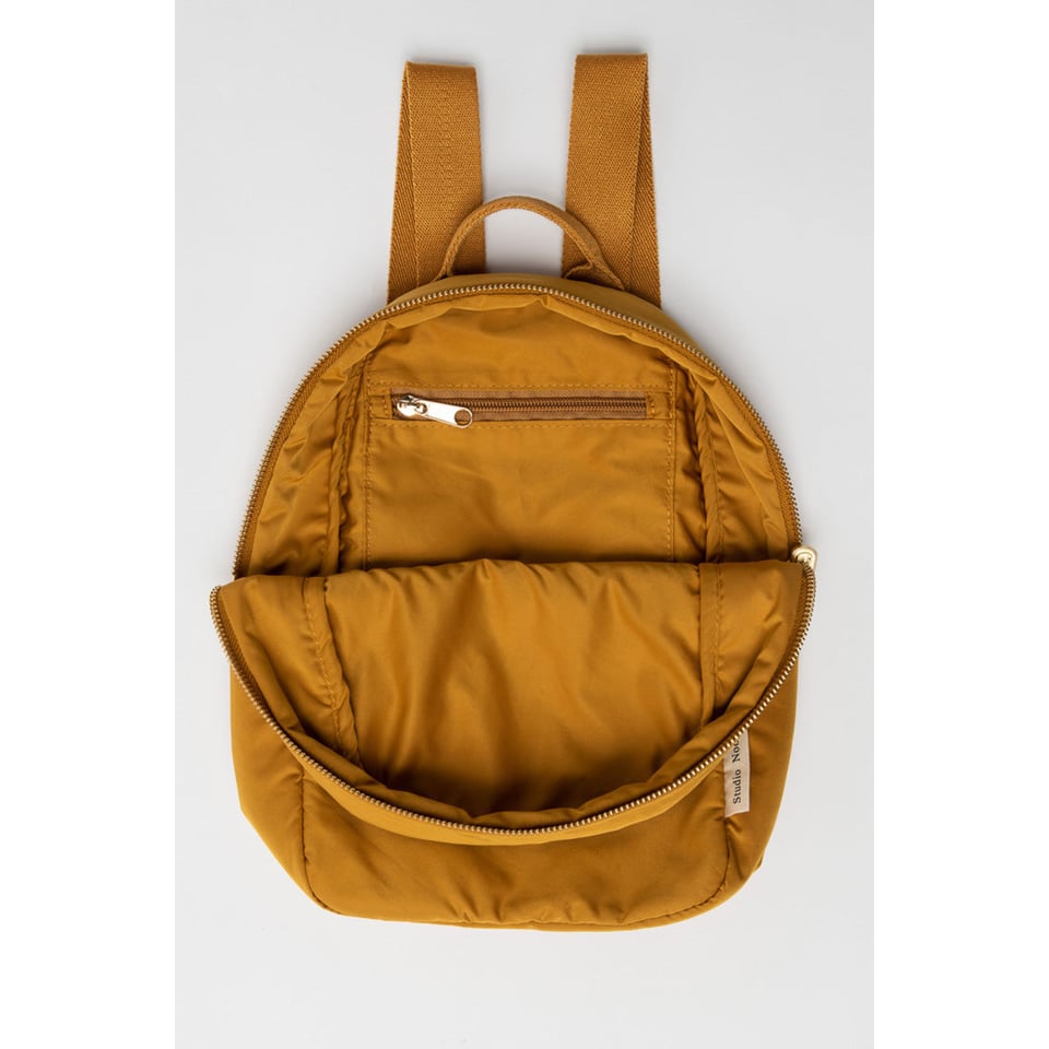Ochre Puffy Mini Backpack