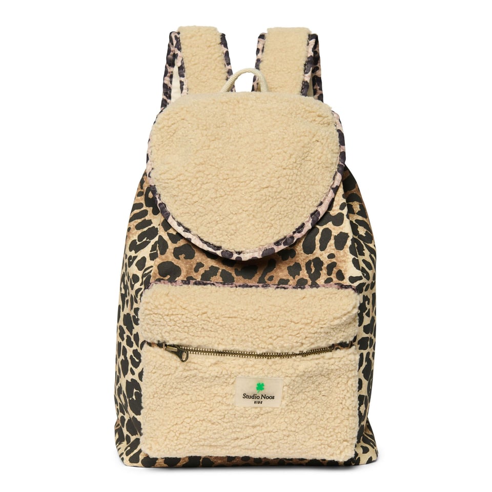 Cotton Midi Backpack  Leopard - Leopard / OS