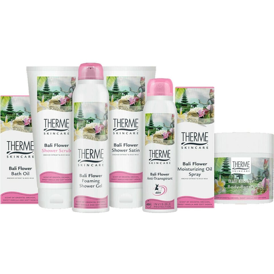 Therme Bali Flower Foaming Shower Gel 200ml
