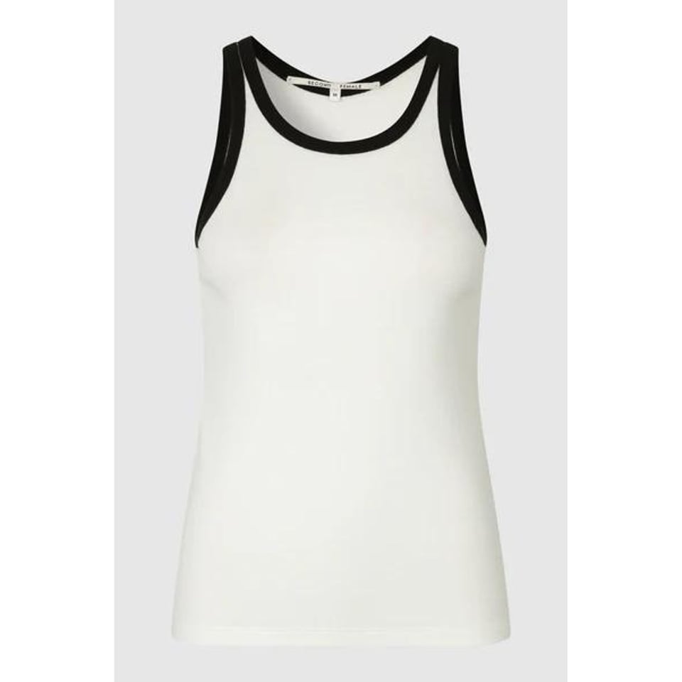 Second Female Elvida Tank Top White