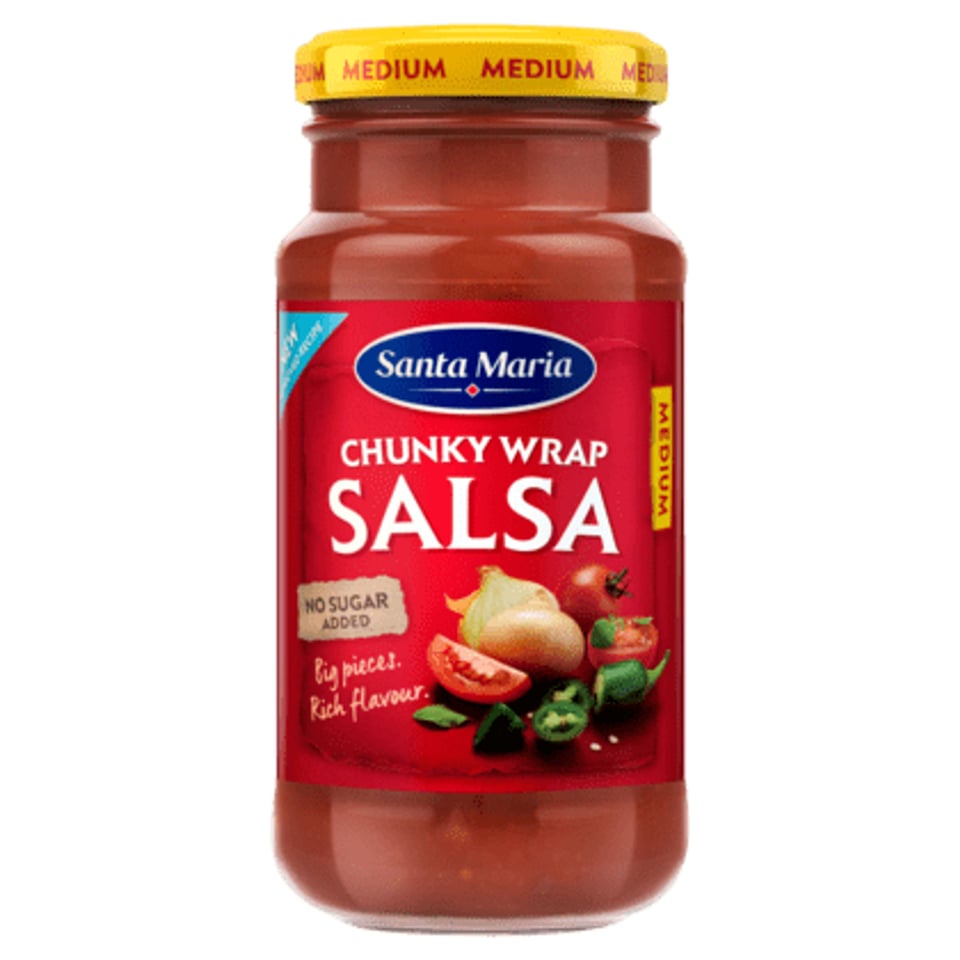 Santa Maria Chunky Wrap Salsa Medium