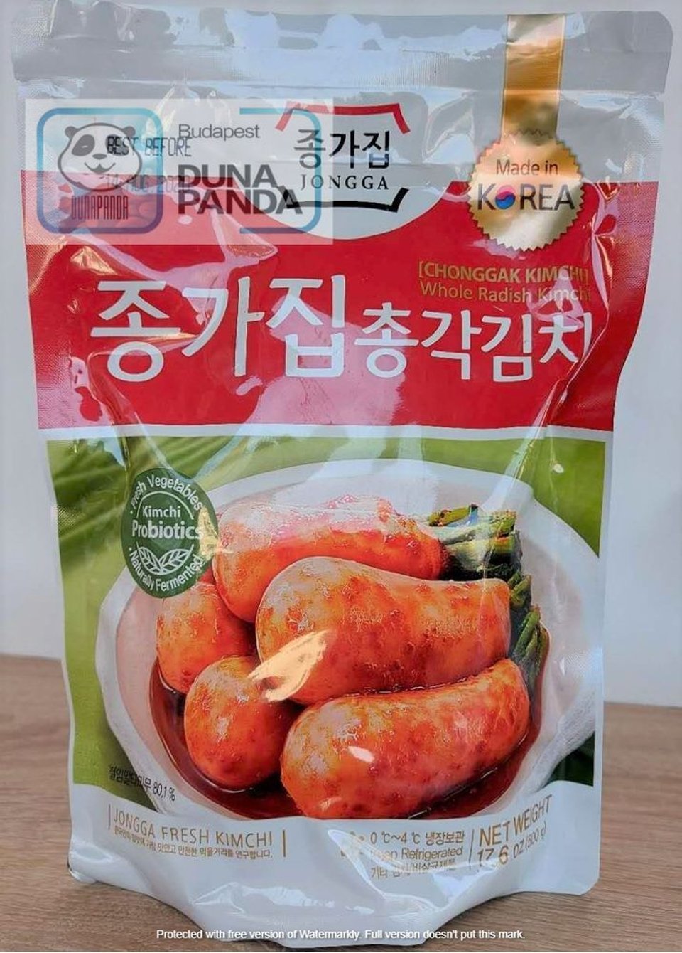 Jongga Kimchi Radish Whole