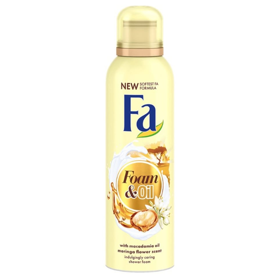 Fa Douche Foam Cream&oil Mori200 Ml