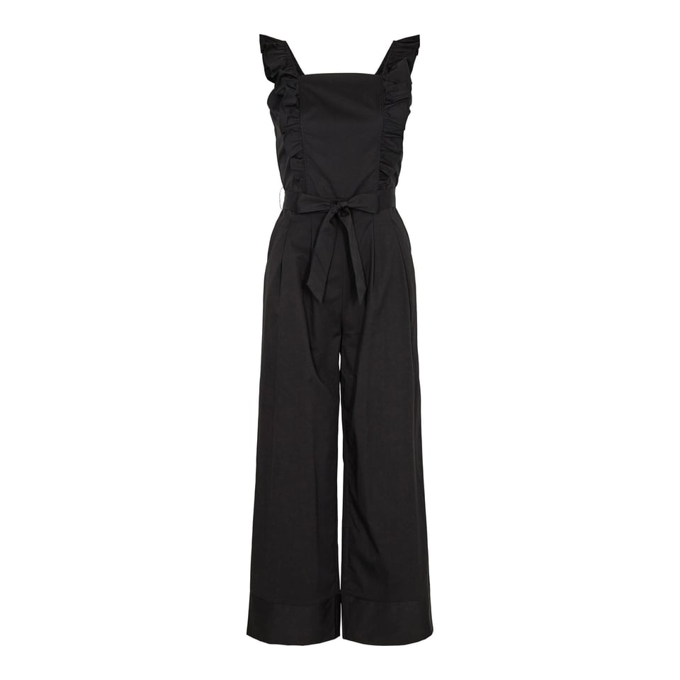 Co'Couture Cotton Crisp Suit - Black
