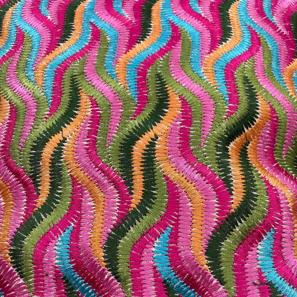 Sierkussen Flame Multicolor Katoen 50x50cm