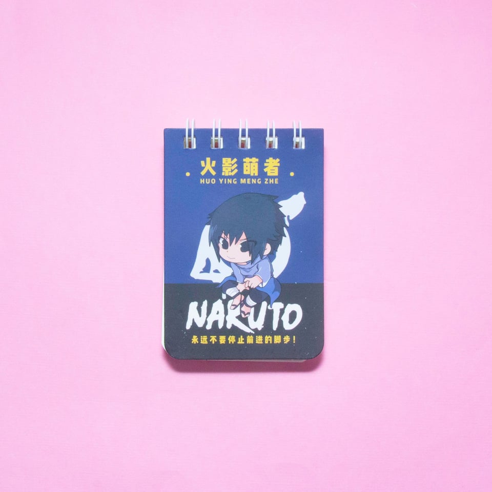 Naruto Mini 5 Rings Notebook