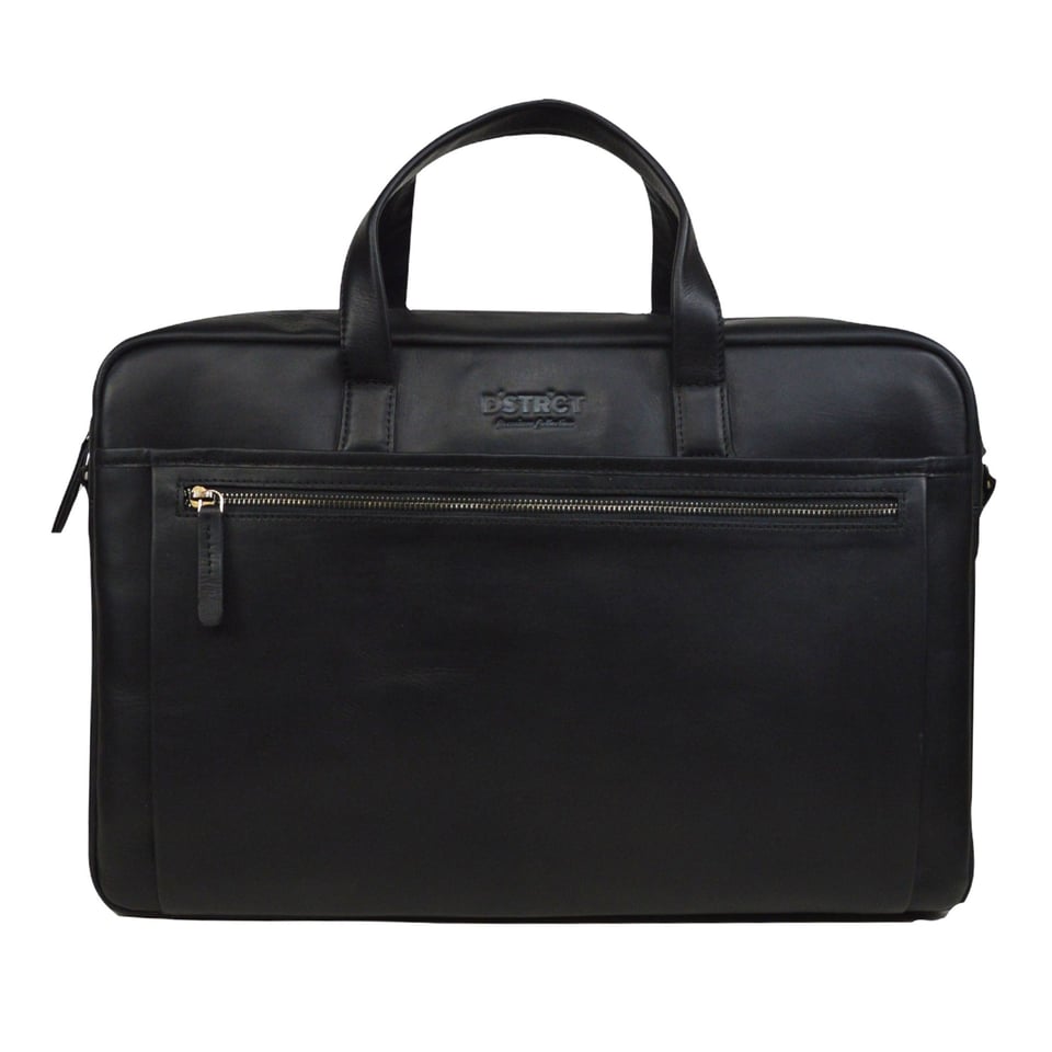 DSTRCT Laptop Leather Bag 17''