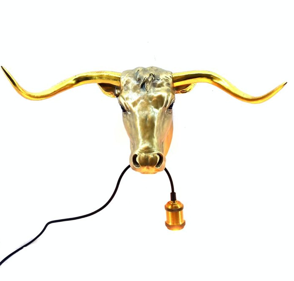 Kitchen Trend Koe Lamp Goud