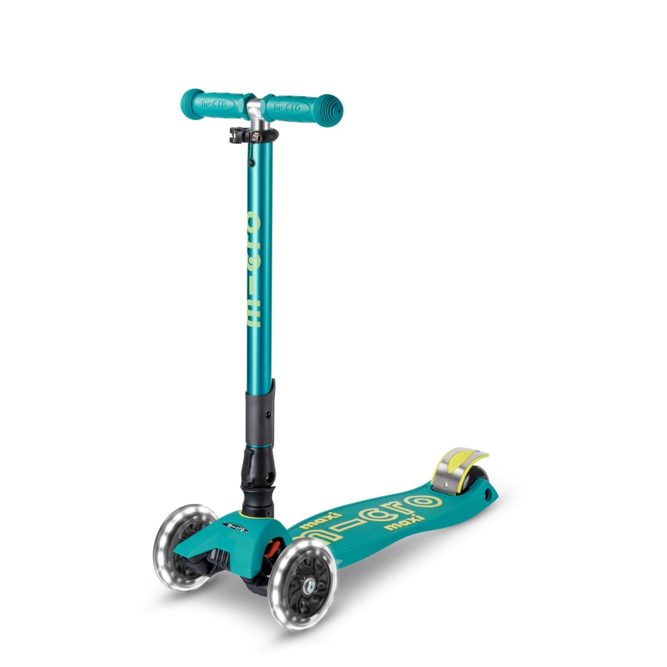 Maxi Micro Inklapbaar LED Petrol Green